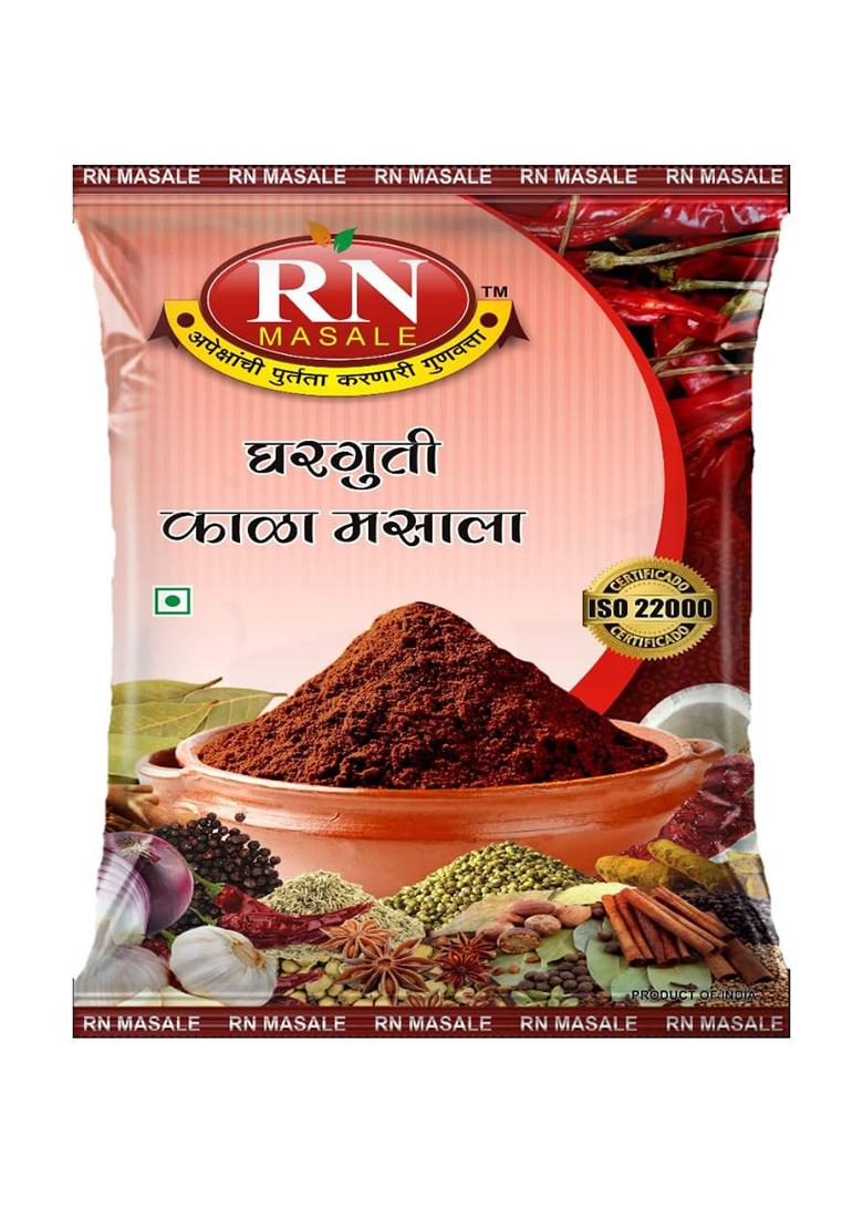 Rn Masale Masala Gharguti Kala 1Kg | Authentic Maharashtrian Spice Blend Homemade Taste