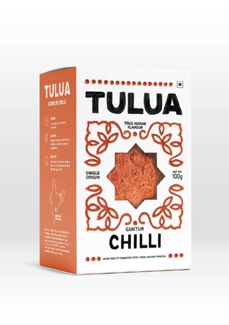 Tulua Natural & Organic Ground Spices Masala Combo Pack Of 4 | Lakadong Turmeric Powder, Guntur Chilli Kashmiri Coriander Powder (1X100Gm Each) - Indya