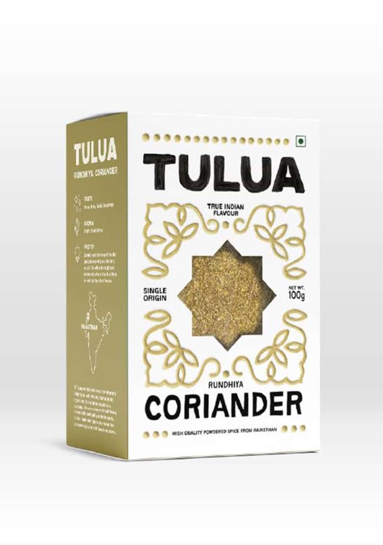 Tulua Natural & Organic Ground Spices Masala Combo Pack Of 4 | Lakadong Turmeric Powder, Guntur Chilli Kashmiri Coriander Powder (1X100Gm Each) - Indya