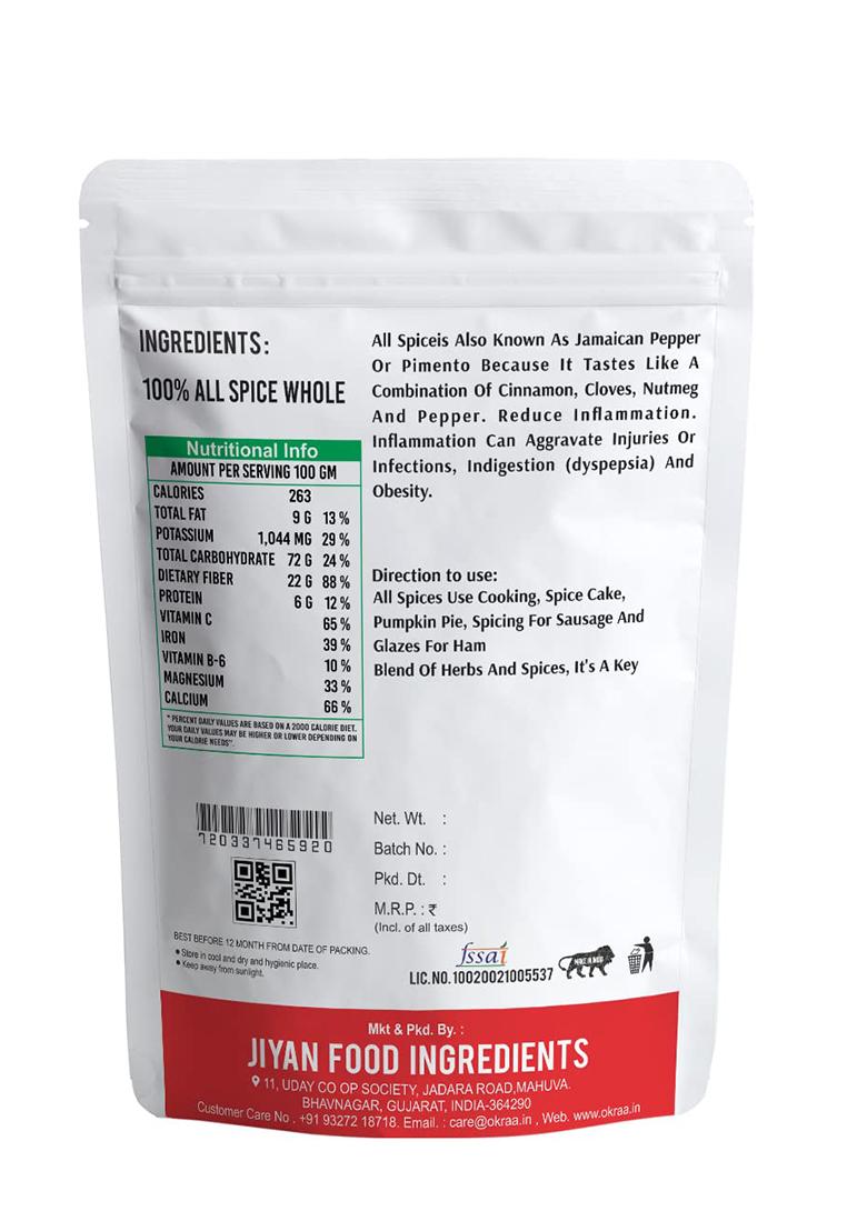 Okraa Whole All Spices