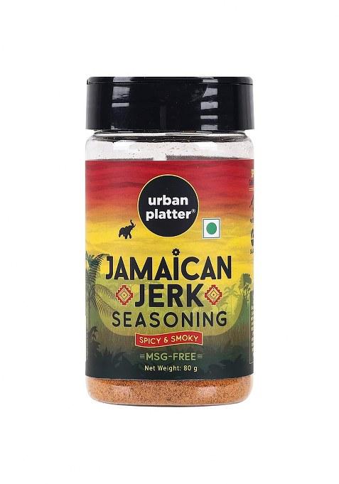 Urban Platter Jamaican Jerk Seasoning, 80G (Bold And Spicy Caribbean Blend | Perfect For Marinades, Grilling Roasting)