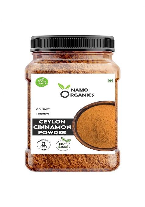 Namo Organics - Cinnamon Powder 200G | Dalchini 100% Pure & Natural Ceylon Spices Aroma Flavour