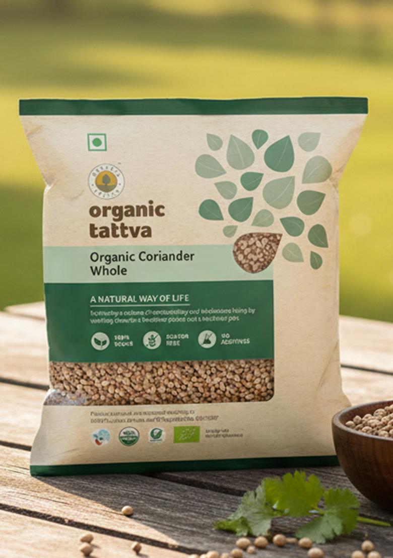 Organic Tattva Tattva, Coriander (Dhaniya) Whole/Sabut