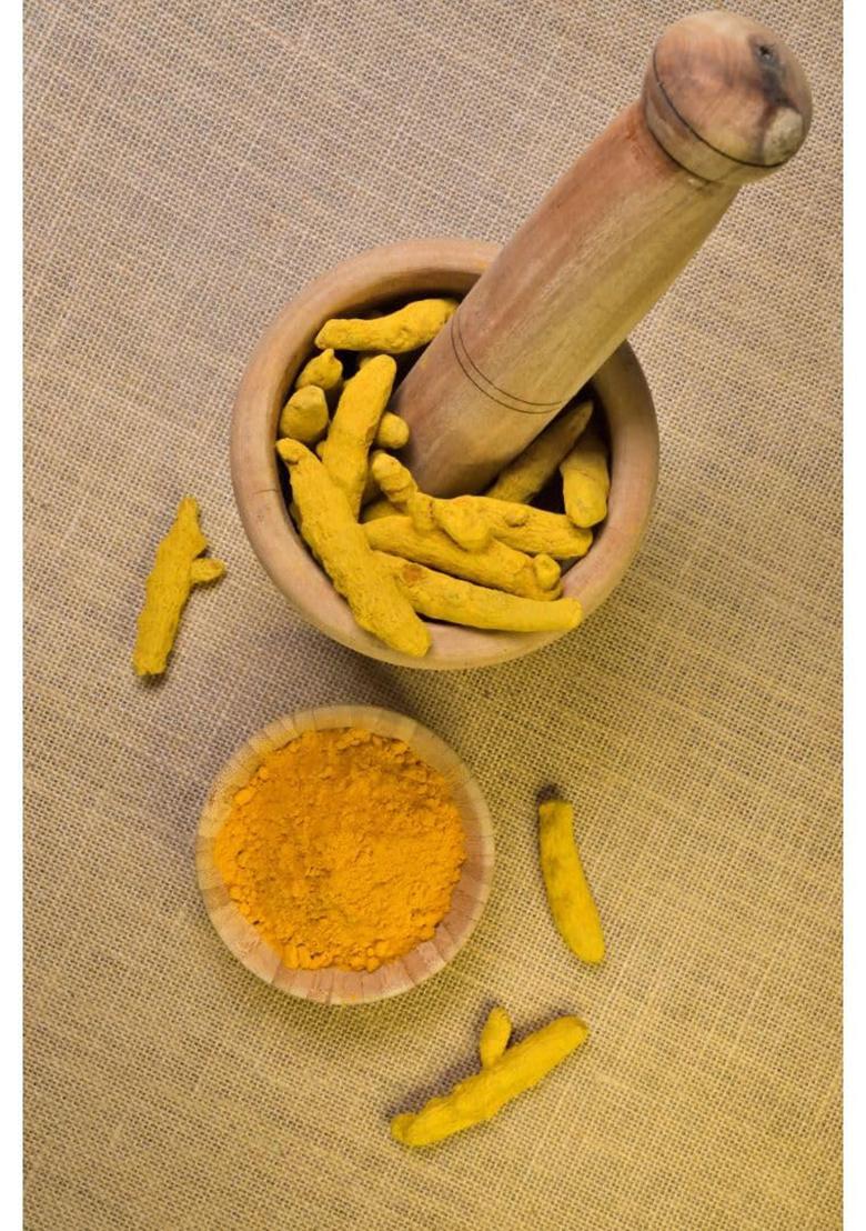 Pure Empire Organic Turmeric Haldi Sticks | Whole Dried Sabut High Curcumin Antioxidant & Anti-Inflammatory Natural, Pure, Chemical-Free Ideal For Cooking, Eating, Drinking Herbal Remedy Skin Health (500G)