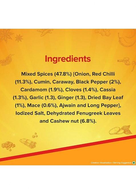 Aashirvaad Paneer Masala, 100G, Blended Spice For Authentic Taste And Colour