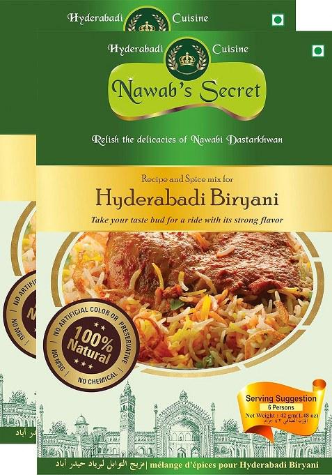 Nawab'S Secret Hyderabadi Biryani Masala(Pack Of 2)