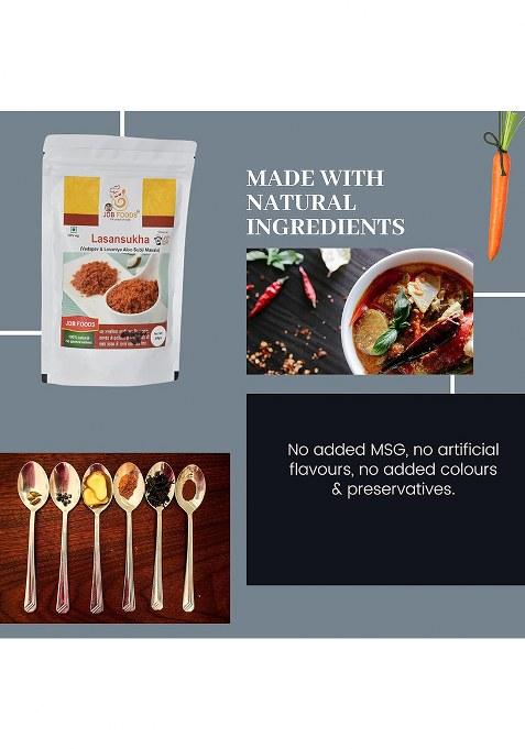 Jdb Foods Foods-Special Tasty Mumbai Vada Pav | Masala Powder Mix Dry Ready To Use Vadapav Red Spicy Chutney Garlic 100% Natural No Preservative...