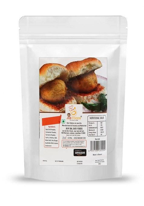 Jdb Foods Foods-Special Tasty Mumbai Vada Pav | Masala Powder Mix Dry Ready To Use Vadapav Red Spicy Chutney Garlic 100% Natural No Preservative...