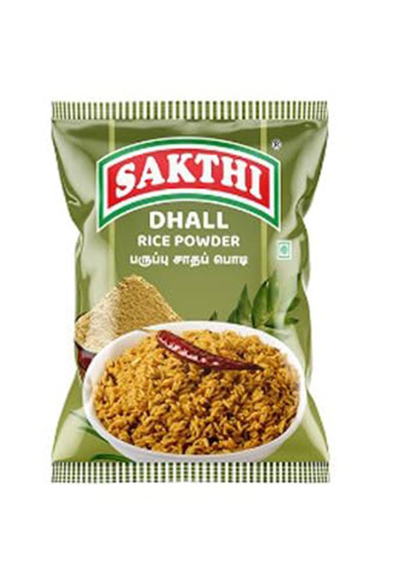 Sakthi 100 Gm Dhal Rice Mix Powder South Indian Flavoured Premium Spices Blend Instant | Fresh & Natural Paruppu Podi No Preservatives (Pack Of 4)