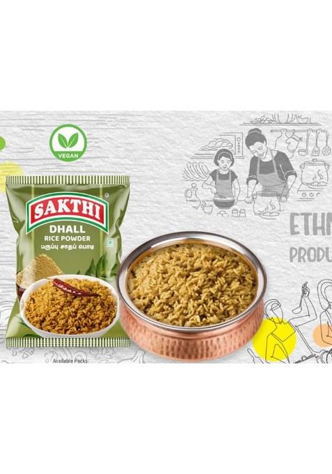 Sakthi 100 Gm Dhal Rice Mix Powder South Indian Flavoured Premium Spices Blend Instant | Fresh & Natural Paruppu Podi No Preservatives (Pack Of 4)