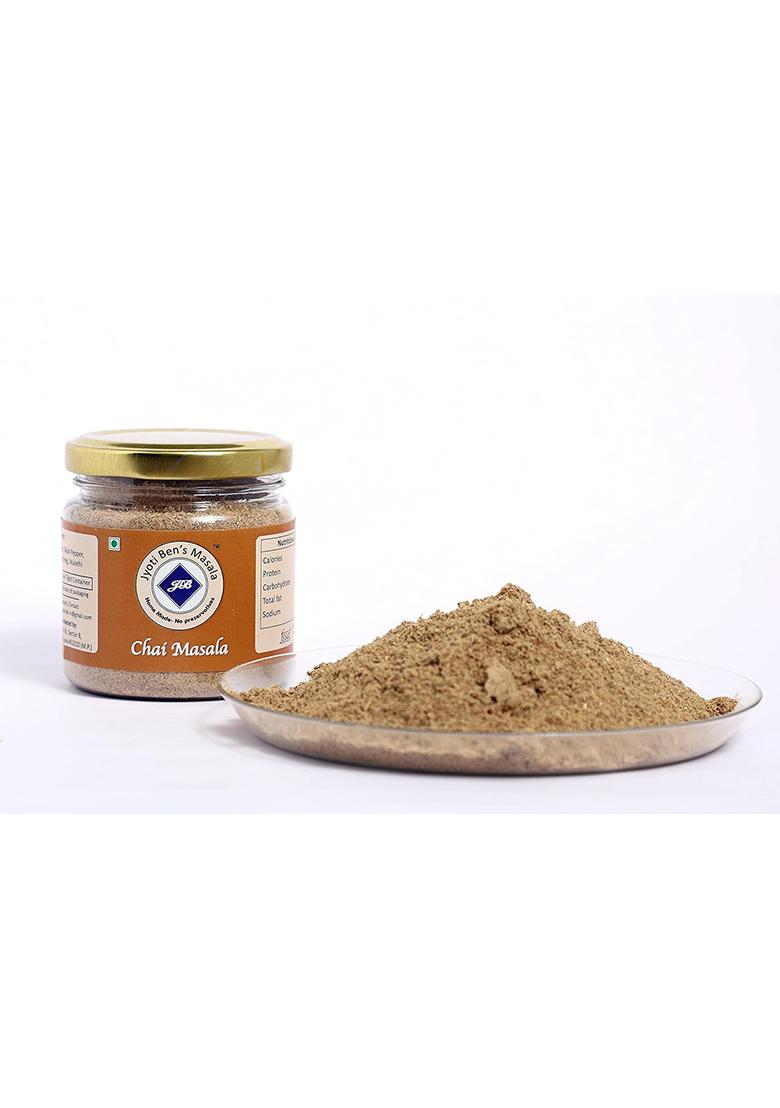 Jyoti Ben'S Gujarati Chai Masala Traditional Indian Tea Spice Blend | 100% Natural Ingredients No Preservatives 100G Jar