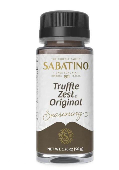 Sabatino Tartufi St Truffle Zest Seasoning - Authentic Artisanal Spice Blend | All Natural Gluten & Gmo Free Gourmet For Popcorn, Pasta, Pizza, Salad (Truffle Hot) 50G