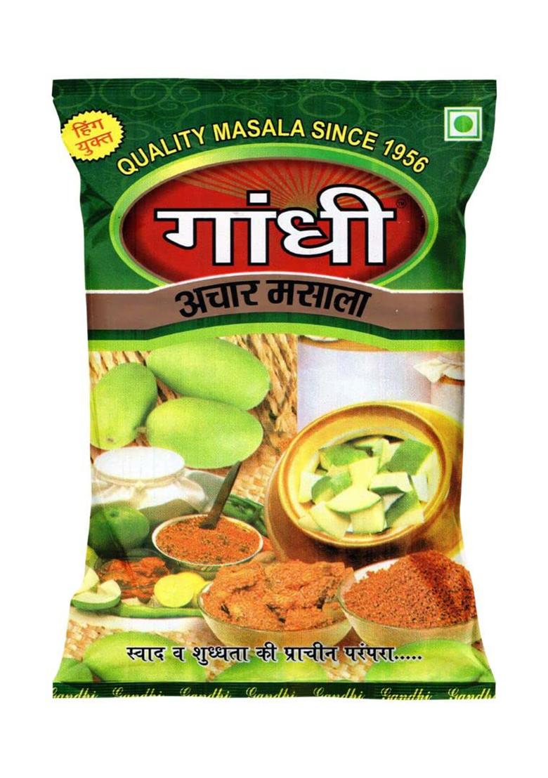 Gandhi Strong Hing Achar Masala Pickle Mix Ready To Use Natural (500 Grams)