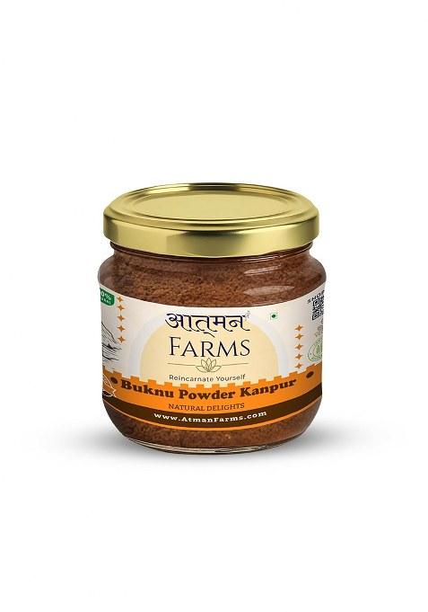 Atmanfarms Atman Farms Buknu Masala Kanpur (Traditional Home Made Spice Blend) Digestive Chaat For Daily Use With Natural Ingredients, No Preservatives Or Colors (100G)