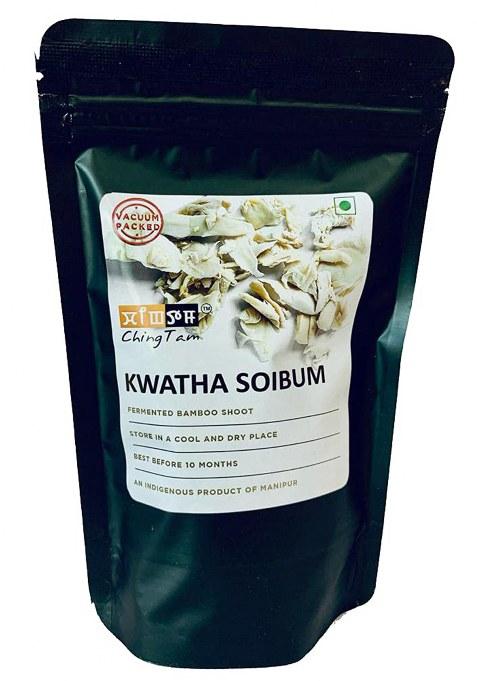 Chingtam Kwatha Soibum Areeba - Fermented Bamboo Shoot 250 Gms (Vacuum Packed)