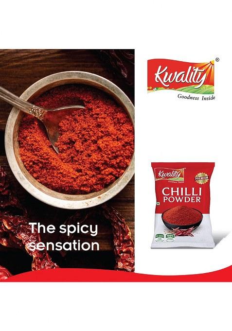 Kwality Chilli Powder, Lal Mirchi Authentic Spicy Kick. (200G)