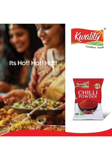 Kwality Chilli Powder, Lal Mirchi Authentic Spicy Kick. (200G)