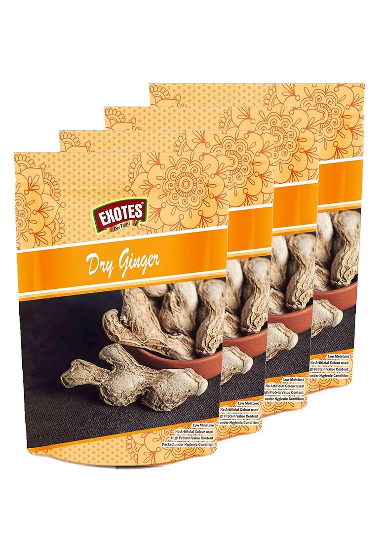 Exotes Saunth/Dry Ginger -1Kg (4*250G) - Indya