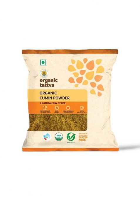 Organic Tattva Tattva, Cumin (Jeera) Powder -100 G | 100% Vegan, Gluten Free And No Additives Fresh, Clean, Sorted