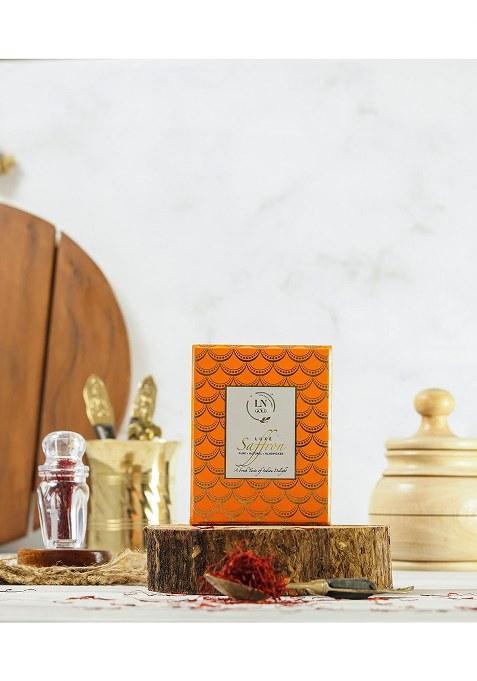 Ln Gold Saffron Luxury Gift Box 3G, Premium And Fresh Kashmiri Mongra Saffron/ Pompore/Kesar. Pure (A+++ Grade) Safrone/Keshar Threads For Pregnant Women, New Born Baby, Biryani, Beauty, Health, Cooking Sweets. (Value Pack Of 3 (3 X 1 Gram = 3Grams))