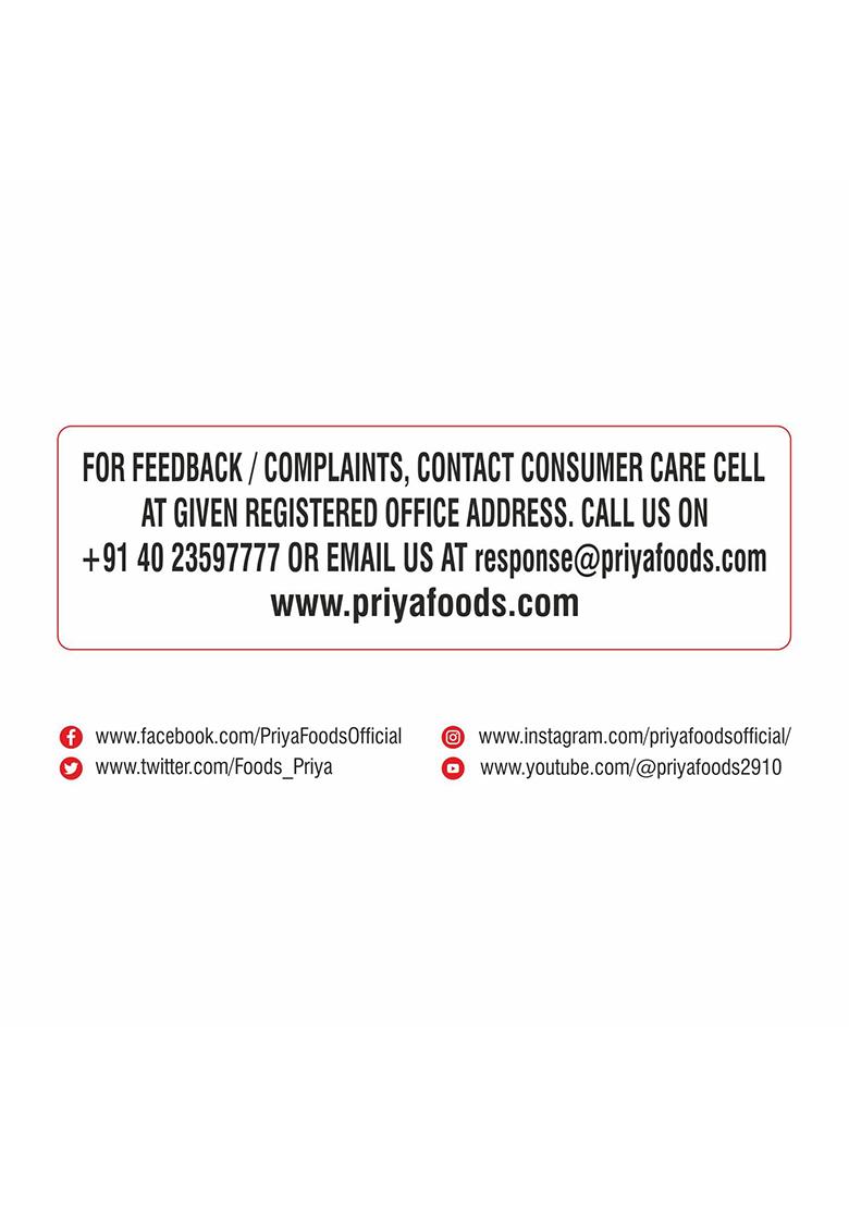 Priya Garam Masala Powder, Total 400Gm I 100G Each (Pack Of 4) Authentic, Aromatic, Flavourful Spice