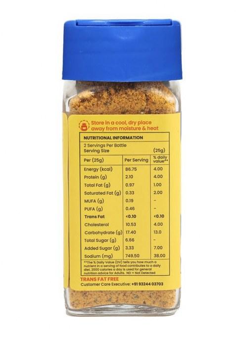 Crista Creamy Cheese Powder 50 Gms| Popcorn Seasoning | For Popcorn, Pasta, Fries & Pizza