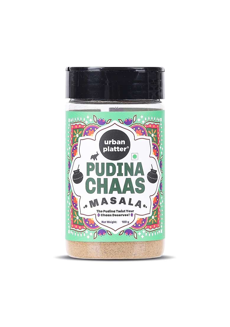 Urban Platter Pudina Chaas Masala, 100G (Everyday Refreshment Essential | Digestive-Friendly Additive & Preservative-Free) - Indya