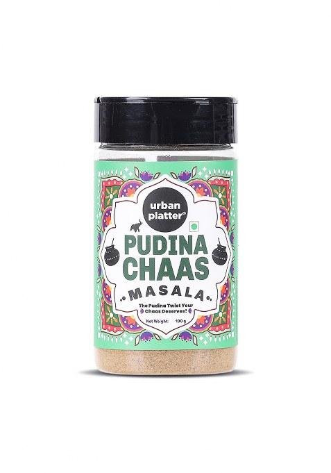 Urban Platter Pudina Chaas Masala, 100G (Everyday Refreshment Essential | Digestive-Friendly Additive & Preservative-Free)