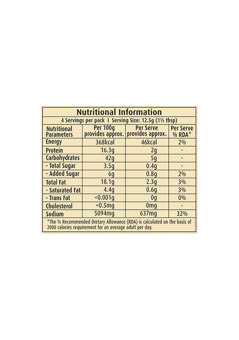 Suhana Mutter Paneer Nong (No Onion No Garlic) 50G Pouch | Spice Mix Easy To Cook Pack Of 4 - Indya