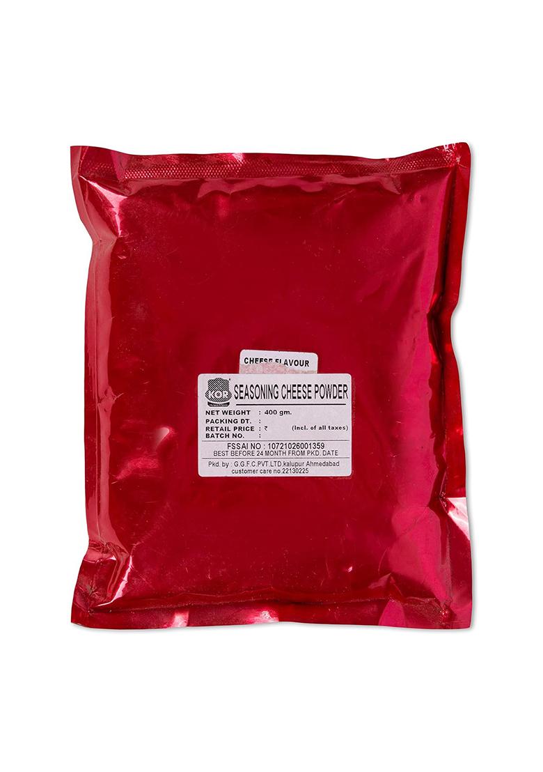 Kor Seasoning Cheese Powder (400 Grams) / For Popcorn Seasoning, Nachos, Pasta, Pizza, Sprinkle On French Fries