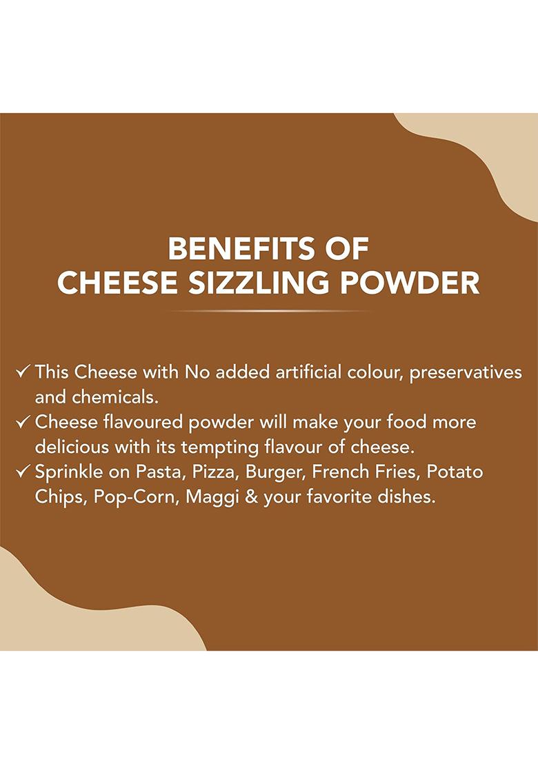Kor Seasoning Cheese Powder (400 Grams) / For Popcorn Seasoning, Nachos, Pasta, Pizza, Sprinkle On French Fries