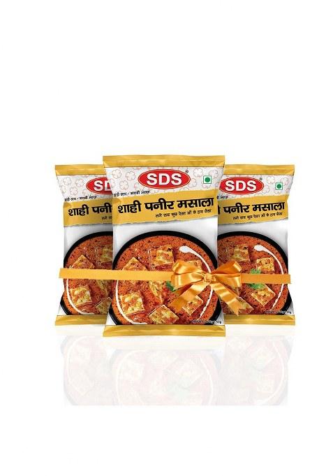 Sds Shahi Paneer Masala - 40G (Pack Of 3) | Add A Royal Touch To Your Easy Cook Unlock The Magic Indian Cuisine No Colour & Preservatives Pure Vegetarian Powder