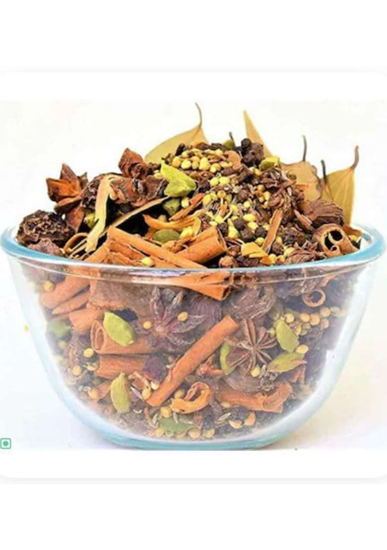 Pure Empire Garam Masala Sabut Whole Spices Blend For Authentic Indian Flavors | Organic, No Preservatives Anise, Bay, Cardamom, Cinnamon, Cumin, Ginger Khada Cooking (100 Grams) - Indya