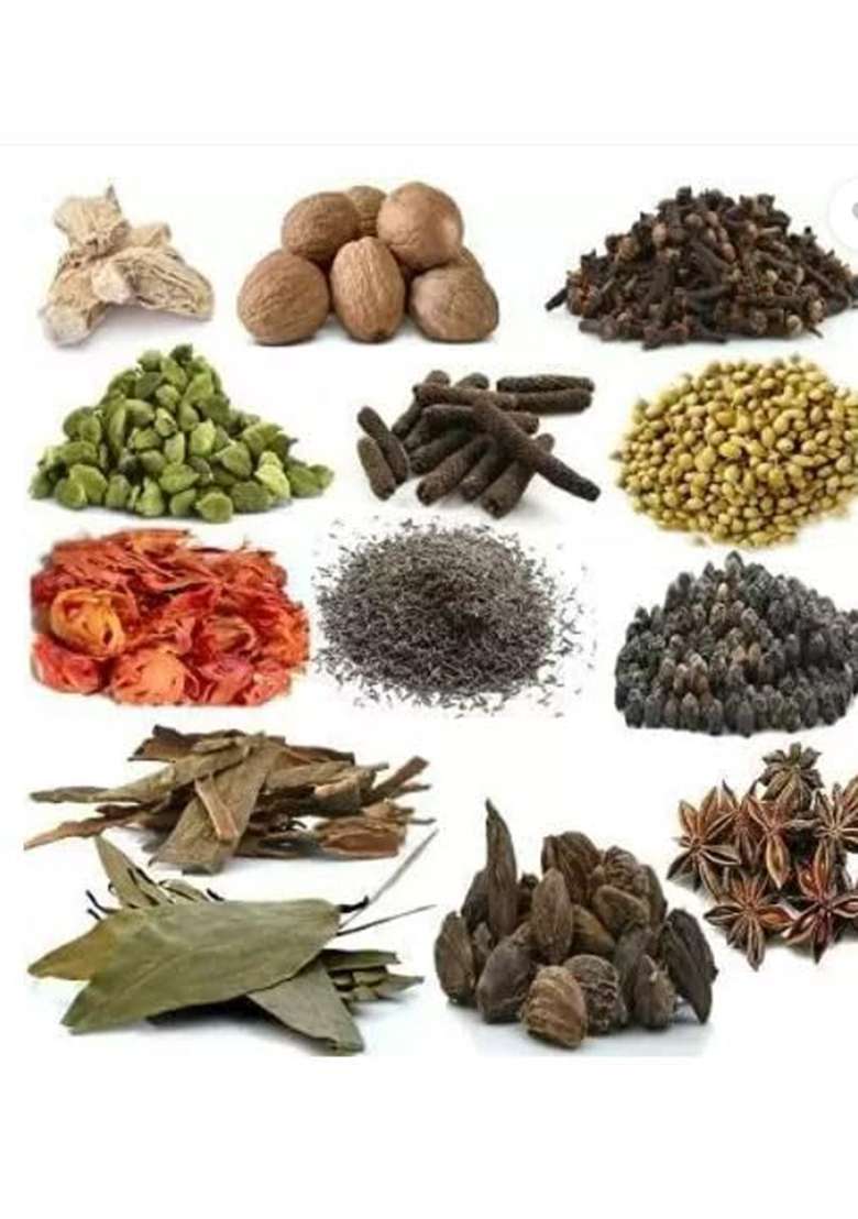 Pure Empire Garam Masala Sabut Whole Spices Blend For Authentic Indian Flavors | Organic, No Preservatives Anise, Bay, Cardamom, Cinnamon, Cumin, Ginger Khada Cooking (100 Grams) - Indya