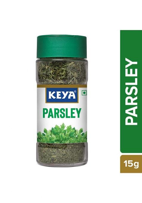 Keya Parsley | Seasoning For Meats, Soups, Sauces, Vegetables, And Beverages Rich In Antioxidants & Supports Digestion No Artificial Flavours Or Colours 17G/ 13G