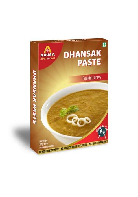 Ahura Spices Dhansak Paste Mix Pouch 250 Gram Spice Pack Of 1