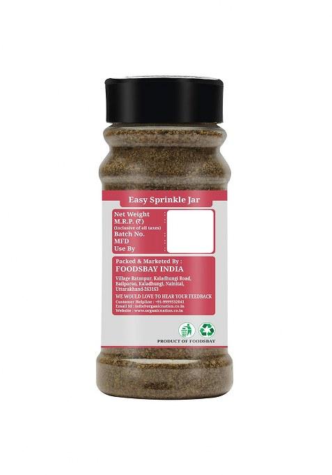 Organic Nation Salt And Pepper 80G (Pack Of 2) | Natural Seasoning No Additives Perfect For Cooking