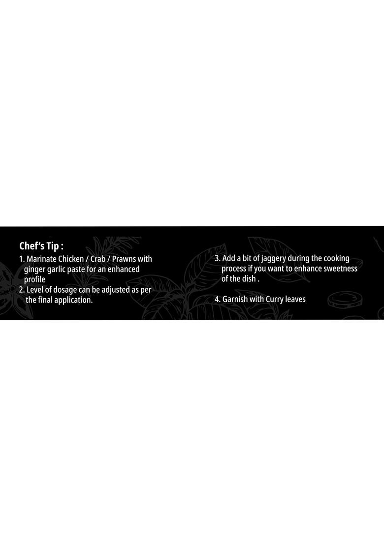 Yerchi Mangalore Ghee Roast Instant Mix By |Easy Cooking|No Added Preservative|No Artificial Colors|Taste Good With Chicken/Crab/Prawns Or Veggies|Pack Of 1,50G