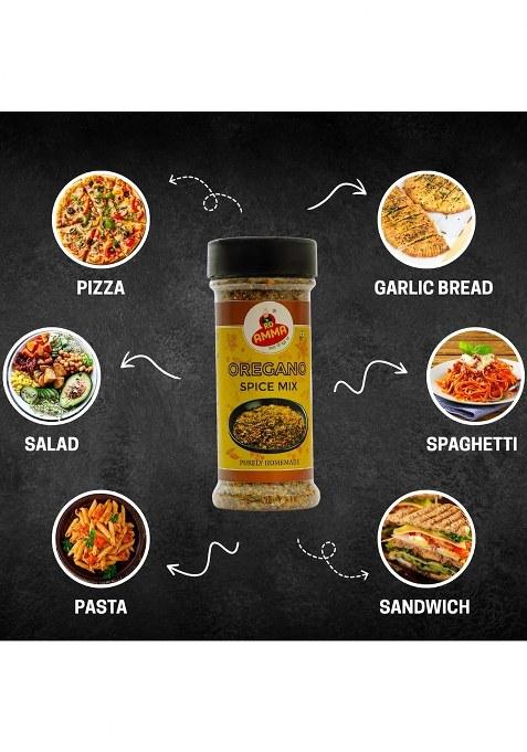Rd Amma Authentic Oregano Spice Mix | Homemade Blend, Mix,Traditional Blend 80G