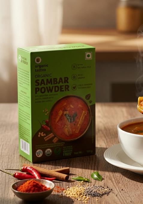 Organic Tattva Sambar Masala, 100G