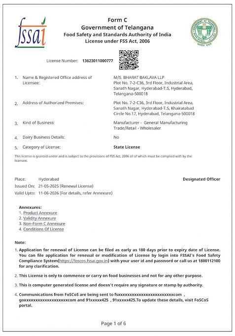 Bharat Baklava Anjeer Tart