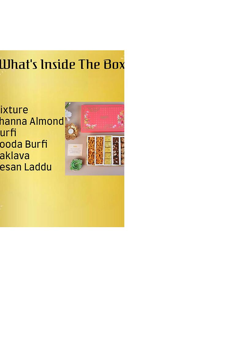 Asha Sweet Center Sweets Legacy Gift Hamper 800G |Premium Assorted Box | Traditional Indian Mithai Pack For Friends, Family & Corporate Gifting |Perfect Festive