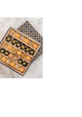 The Baklava Box Modak Grand Assortment With 4 Varieties Of 750 Gms