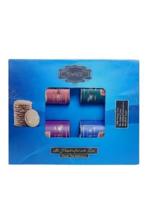 Biesca Crispy Almonds Cookies Treats Diwali Gift Box I Gifts Corporate Hamper Premium