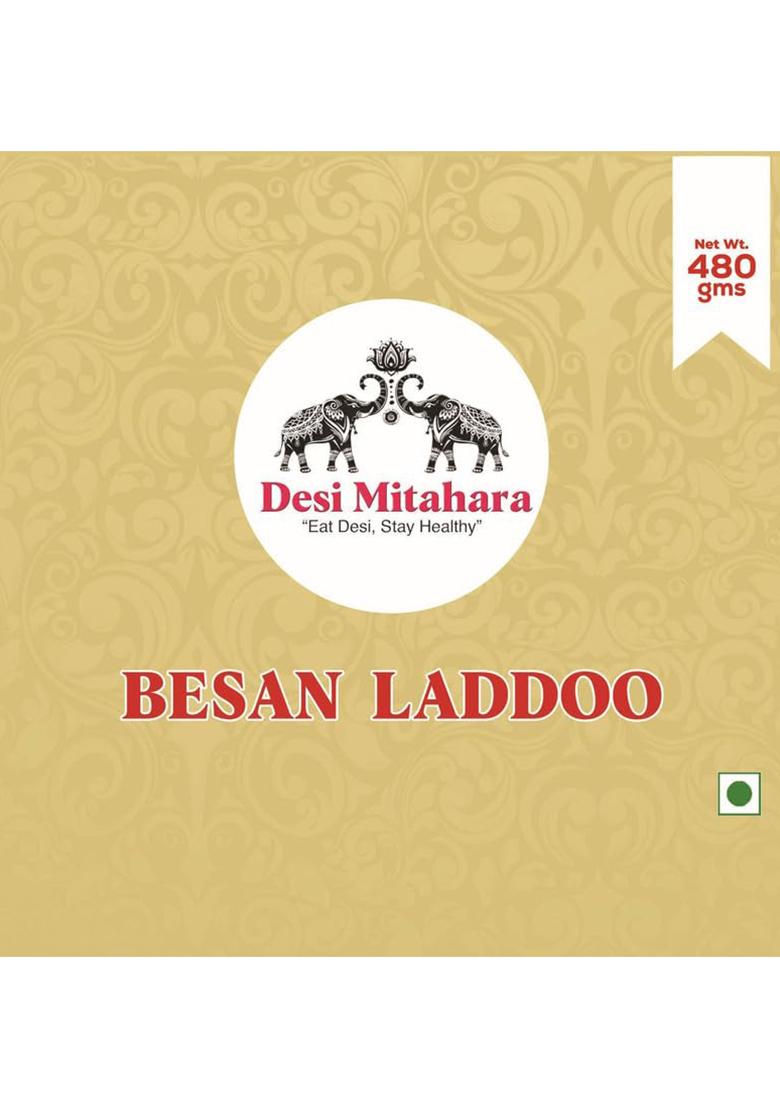 Desi Mitahara Besan Ladoo