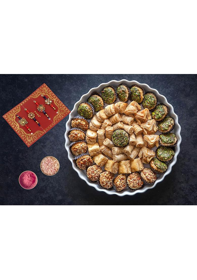 Dessert Drama Premium Gift Baklawa Sweets Baklava Filled With Dry Fruits