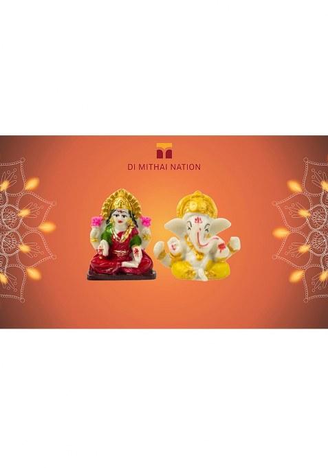 Di Mithai Nation Diwali Special Milk Cake (200 Gm) With Kesar Katli Moong Thal Delicious Indian Desert For Laxmi Ji Ganesh Murti Or Greeting Card