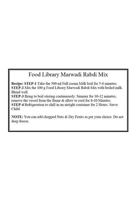 Food Library The Magic Of Nature Indian Authentic Sweets | Ready To Made Mouth Watering Delicacies. (Marwadi Rabdi)