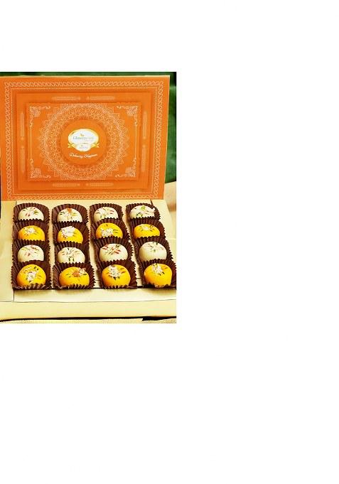 Ghasitaram Gifts - Ghasitarams Mawa Peda Box (400 Gms) |Sweets|Sweets Gift Pack|Diwali Sweets|Indian Mithai|Diwali Sweets Box|Sweets