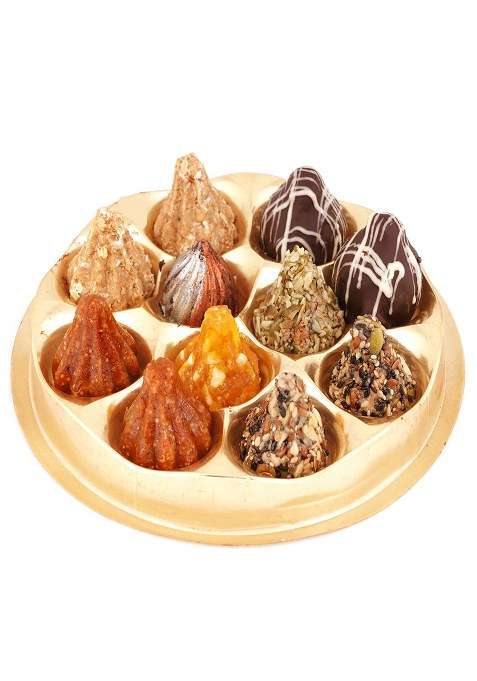 Ghasitaram Gifts Box Of 11 Special Modaks